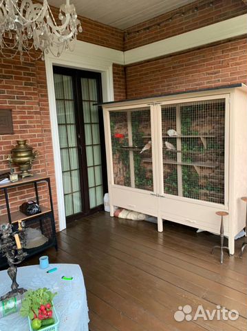 Вольер для попугая и птиц