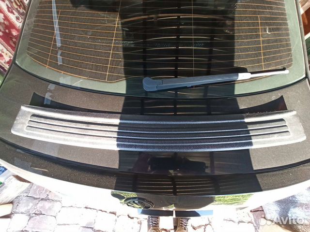 Накладка на задний бампер Шкода Октавиа А7 с 2014