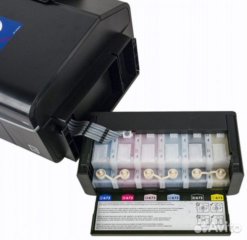 Какие дополнительные оттенки использует фотопринтер epson l805