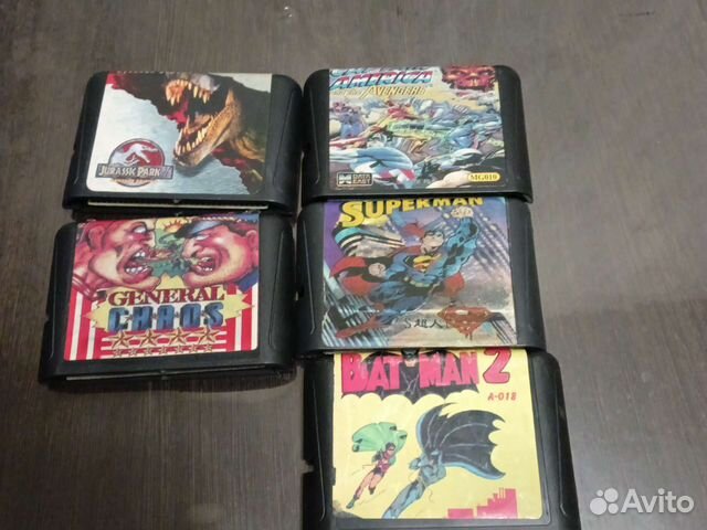 Картриджи для sega 16 bit