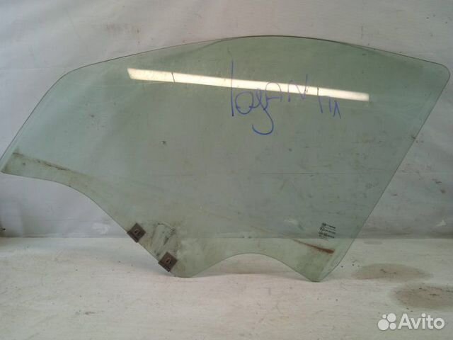 Стекло двери переднее левое Renault Logan 1 2012