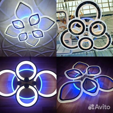 Люстра светодиодная новая