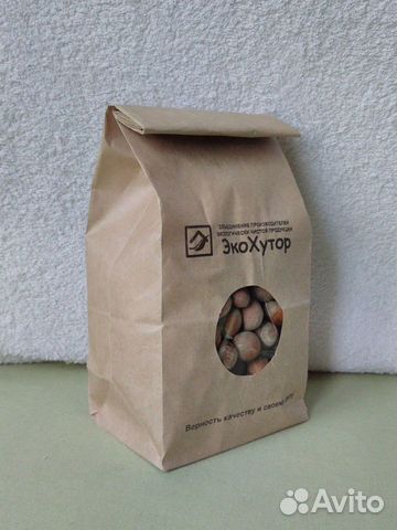 Крафт пакеты с Прямоугольным Дном (без Ручек)