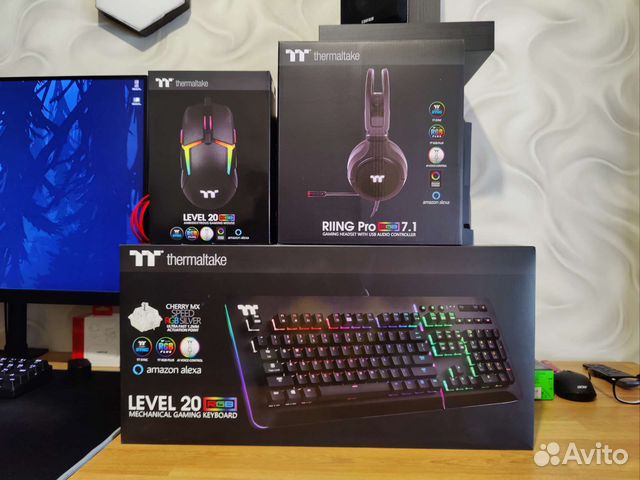 Игровой набор Thermaltake + коврик в подарок