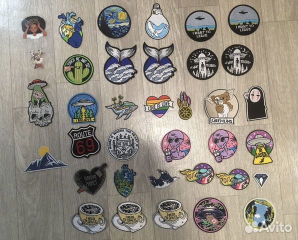 Нашивки на одежду. Доставки нет