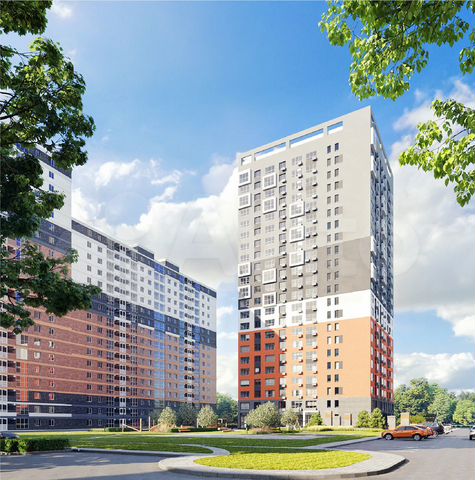 Квартира-студия, 32,2 м², 17/22 эт.