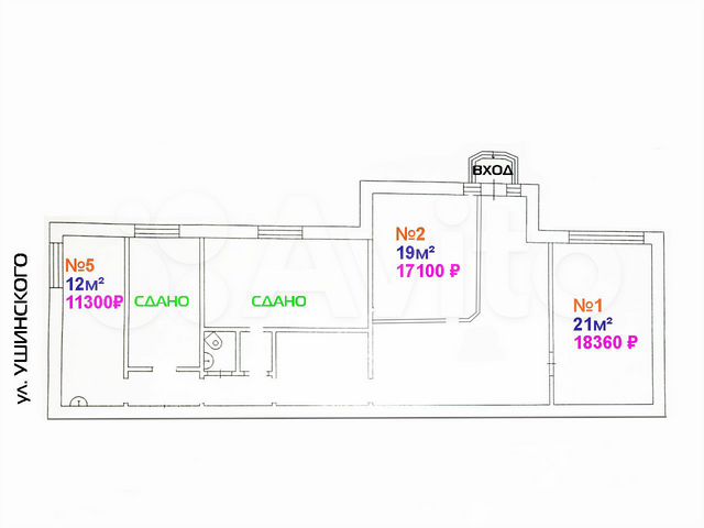 Офисы на Красной площади 12,19,21 м² до 240 м²