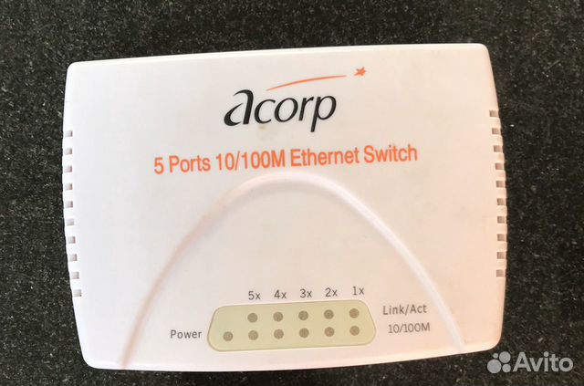 Коммутатор acorp hu5dp настройка