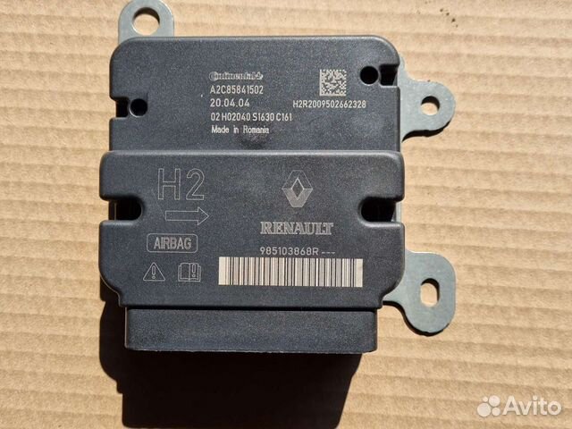 Блок SRS Renault