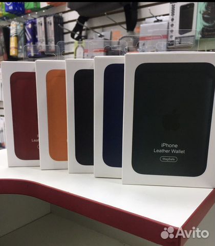 Чехол-бумажник Apple-iPhone(magsafe)