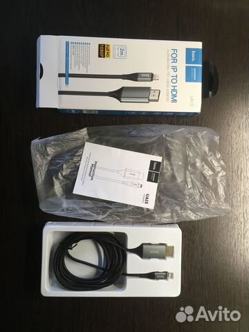 Переходник hdmi lightning apple