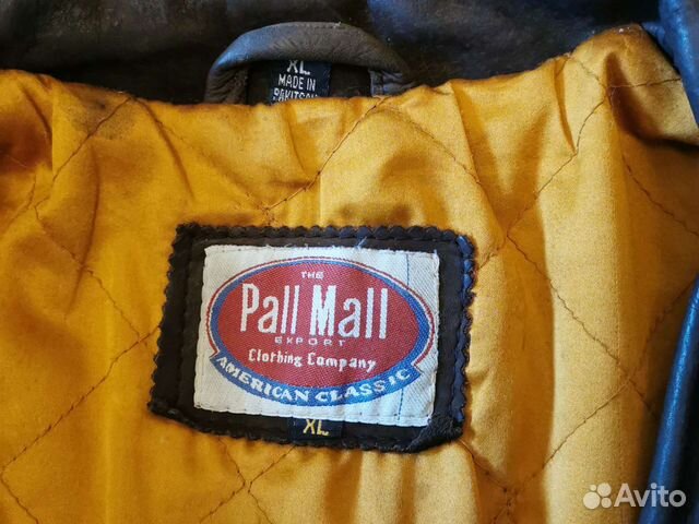 Винтаж Куртка(мото, байк) из нубука Pall Mall