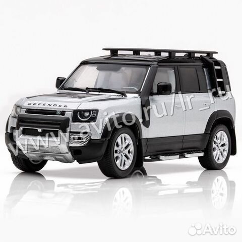 Масштабная модель Defender 110 2020- Silver
