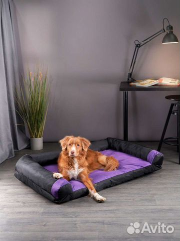 Диван-лежак для крупных собак антикоготь