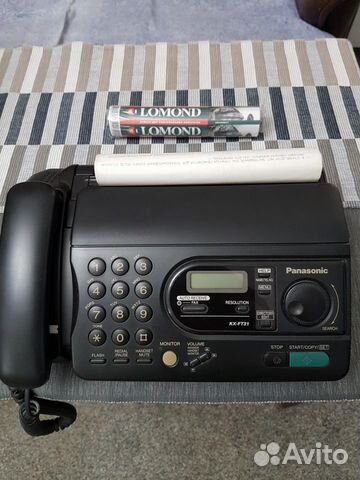 Телефон-факс Panasonic KX-FT31RS. Пр-во Япония