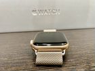 Смарт часы apple watch 7 “цвет золотой» объявление продам