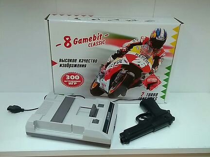 Игровая приставка 8bit 300 игр