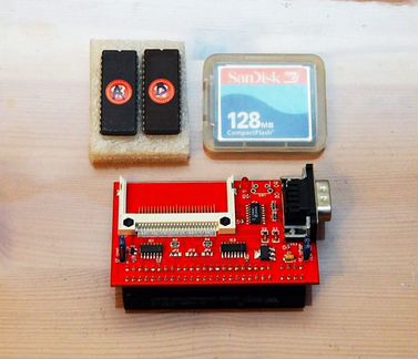 ZX Spectrum +3e Compact Flash & Kempston interface