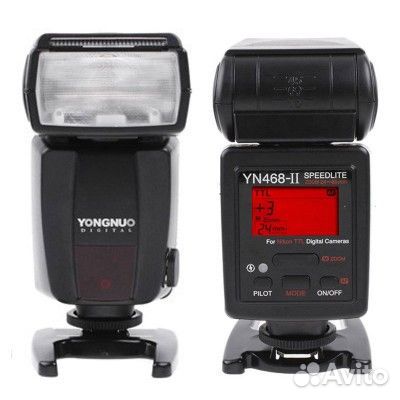 Вспышка yongnuo speedlite YN 468-II TTL для nikon