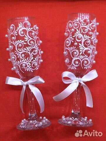 Свадебные бокалы