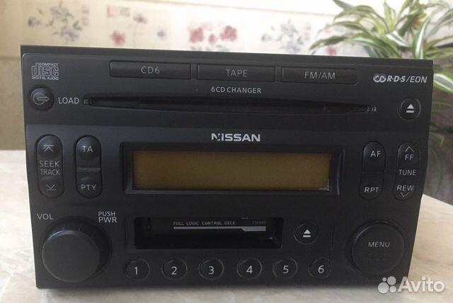 Штатная магнитола на Nissan X-trail T30