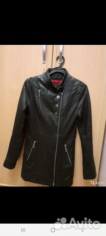 Куртка кожаная женская 42 44 размер