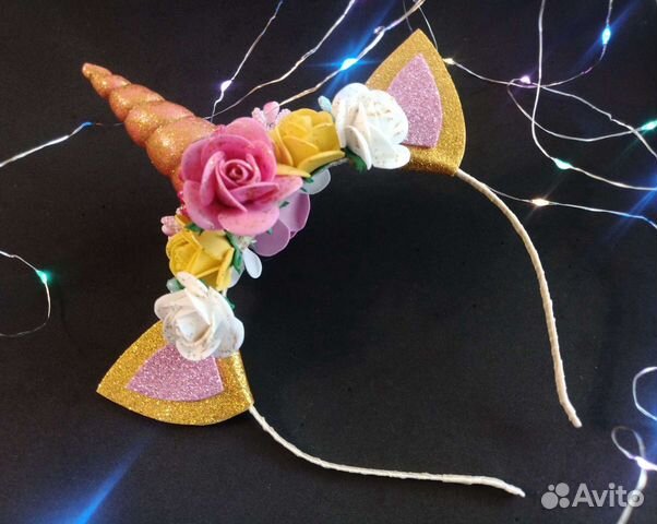 Ободок единорога