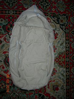 Конверт прогулочный из овчины