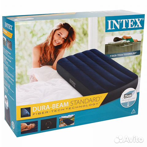 Надувной матрас Intex Classic 76*191*25 NEW