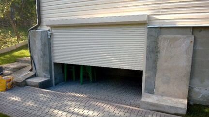 Рольставни Б/У вместо ворот