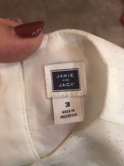Платье Janie and Jack 3T