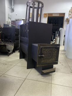 Печь для бани из трубы 10 мм