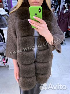 Кофта с мехом