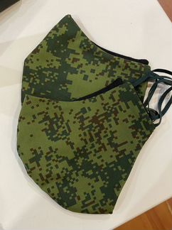 Маски тканевые хаки