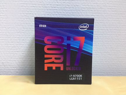 Новый процессор Intel Core i7-9700K