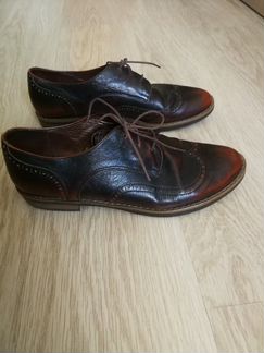 Кожаные туфли 38,5