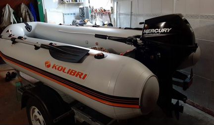 Надувная лодка Kolibri 330 dsl + мотор Меркури 9.9