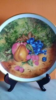 Тарелка винтажная, декоративная Fruits Of Eden