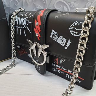 Новая женская сумка кроссбоди Pinko черная