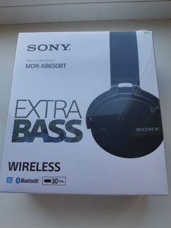 Наушники sony mdr-xb650bt black