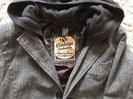 Жакет casual на мальчика 11-12 лет