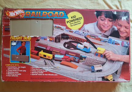 Hot wheels железная дорога. 1983 год. Mattel. USA