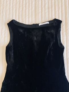 Бархатное платье zara