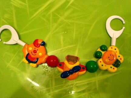 Ирушка-погремушка на кровать, коляску