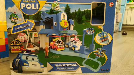 Игровой набор штаб-квартира Robokar Poli