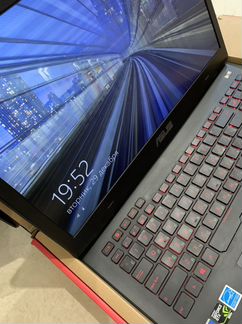 Игровой ноутбук Asus ROG 17.3 + GTX 4gb