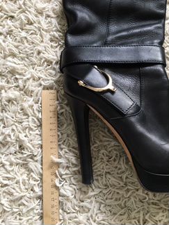 Женские сапоги родные gucci оригинал 39,5 (гуччи)