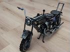 Мотоцикл сувенирный металлический