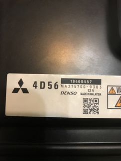 Эбу двс 4D56 Mitsubishi pajero sport 1860B557