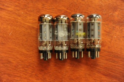 Квартет радиоламп Sylvania/GE 7591A NOS